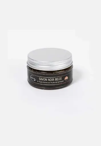 Savon Noir Exfoliant & Purifiant – 100% Naturel