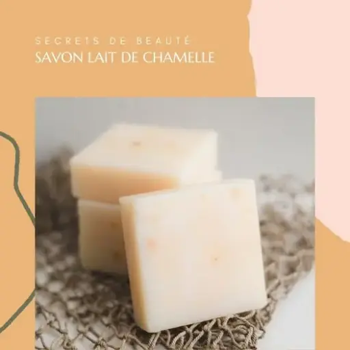 Savon Naturel au Lait de Chamelle – Soin Douceur & Éclat